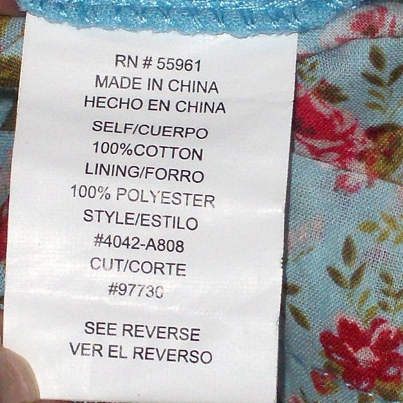 DEB Strapless Blue Floral Dress Juniors 13 - Picture 9 of 12